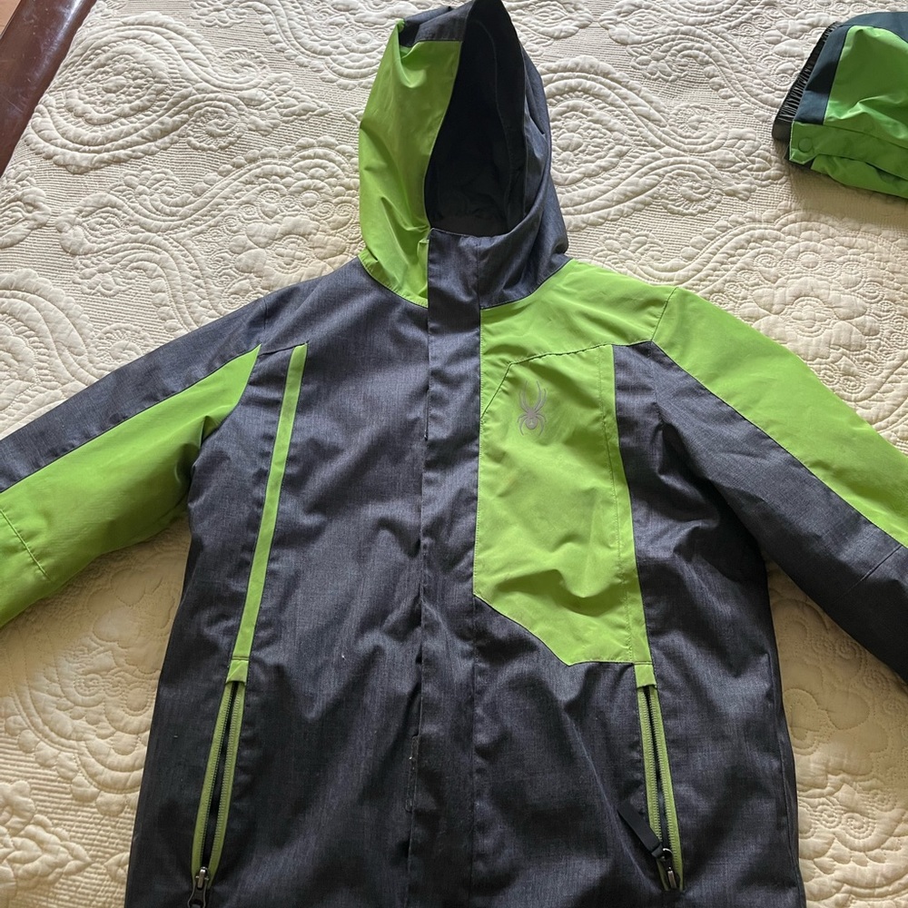 Boys Spyder Ski Coat, 14-16